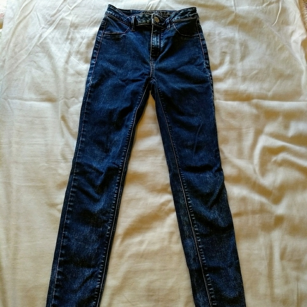 American Eagle sky high super stretch jeggings